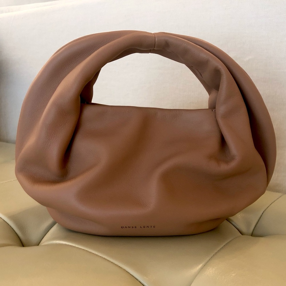 Danse Lente Mini 'Lola' Bag / Leather / Nude Beige / New